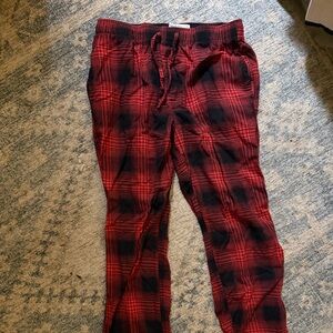 Goodfellow & Co Red and Black Checkered Pants